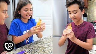 KIDS TRYING FROZEN HONEY JELLY for the FIRST TIME | TikTok FROZEN HONEY JELLY  *WOW*