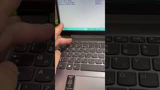 Как установить Windows на ноутбук Lenovo ideapad 3 ( если не видит флешку, HDD или SSD )