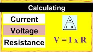 How to Calculate Current, Voltage, and Resistance? | Ohm's Law Practice Problems