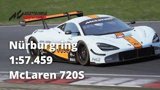 Race Fastest Lap | Nürburgring | 1:57.459 | McLaren 720S | Assetto Corsa Competizione