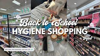 BACK TO SCHOOL HYGIENE SHOPPING + HAUL 2024 | *College Girl Edition* target run, ulta, etc.