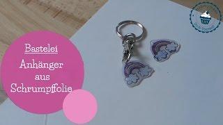 Schlüssenanhänger aus Schrumpffolie | shrink plastic charms | DIY Bastelanleitung | mommymade