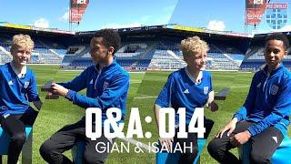 Q&A met Gian & Isaiah 