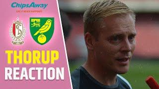 Johannes Hoff Thorup Reaction | Standard Liege 1-1 Norwich City | The Pink Un