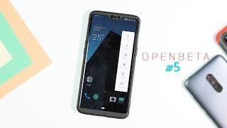 OnePlus 6 : OxygenOS Pie 9.0 Open Beta #5 w/ Updated Power Menu [ Advanced Reboot ]