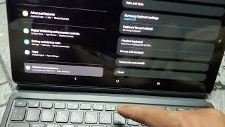 Solution physical keyboard samsung tab s7+ not connected