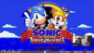 Trying Out Sonic Triple Trouble 16 BIT