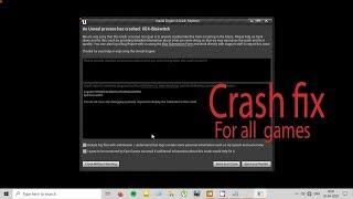 How to fix Unreal Engine crash fix for all games || Blair witch crash fix|| Fortnite crash fix