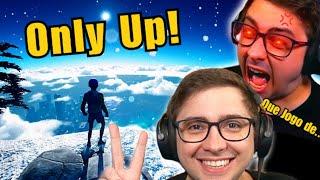 MELHORES QUEDAS do ALANZOKA Jogando ONLY UP! (Ele Ficou Put#) KKKKKKKKKKKKKKK