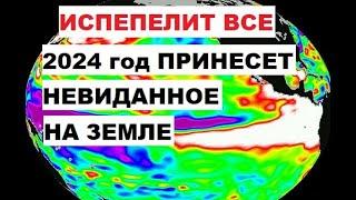 Испепелит все. 2024 принесет невиданное Земле. Самый жаркий год Эль-Ниньо Ла-Нинья Климат Потепление