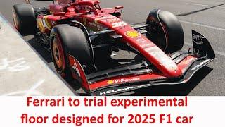 Las Vegas: Ferrari to bring updated front wing and experimental floor for development of 2025 F1 car