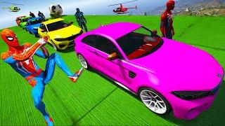 Polymorph Race Conquer Six Levels: The Ultimate Superhero Challenge Spiderman and freinds GTA 5 mod