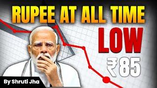 Why Indian Rupee at All-Time Low? | Dollar Vs Rupee | Stock Market | Ecoholics