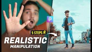 Complete Realistic manipulation tutorial in Picsart Mobile - NSB Pictures