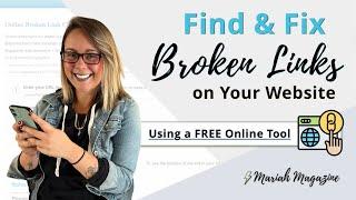 How to Find & Fix Broken Links on Your Website | Remove Website Broken Links