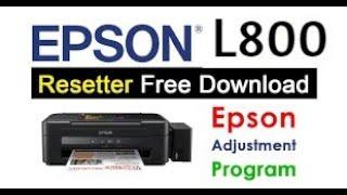 Epson L800 Adjustment Program Download