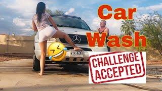 CAR WASH CHALLENGE/Challenge Accepted /#buhayamerika