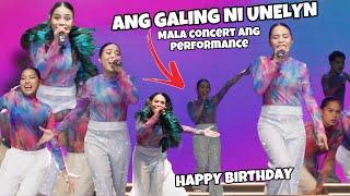 PASABOG NA MALA CONCERT ANG ARAW SA BIRTHDAY NI UNELYN