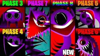 New Phase 3 VS Phase 4 VS Phase 5 VS Phase 6 VS Phase 7 VS Phase 8 in Incredibox Sprunki (New Mod)