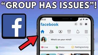 How to Fix 'Group Has Some Issues' on Facebook 2024 | Resolve Group Quality Issues (NEW TRICK)