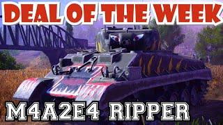 M4A2E4 Ripper Deal of the Week Premium || World of Tanks SummerSlam Console PS4 XBOX