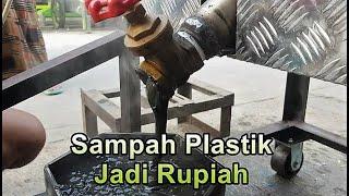 SOK KABEH LOSS !! Pembuatan Paving Block dari Sampah Plastik dengan Plastic melter