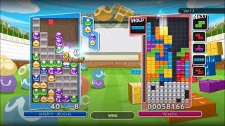 [Slight Disadvantage] Grand Master Puyo vs Grand Master Tetris