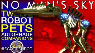 12 Robot Pets - Perfect Autophage Companions - Best Pets - No Man's Sky Update - NMS Scottish Rod