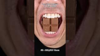 Satisfying Ritter Sports Schokolinsen Chocolate ASMR #Doctor TristanPeh #ASMR# funny shorts#