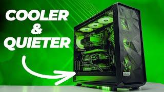 The BEST Way to Configure FANS on your PC!   QUIETER & COOLER | Fan Tuning Tutorial