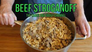 Beef Stroganoff | Comfort Food | Beef Stroganoff Gravy | Hearty Gravy | How to Make Beef Stroganoff