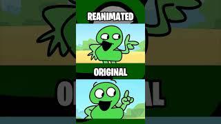 TPOT 12 Reanimation COMPARISON! #bfdi #shorts #animation