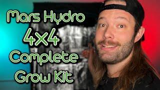 2024 Mars Hydro 4x4 Grow Tent Kit | Unboxing, Setup and Features Review for Grow Rooms