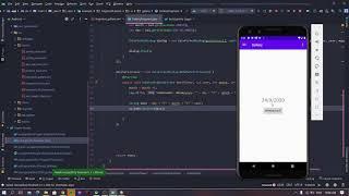 (Fragment) DatePickerDialog  - Android Studio Tutorial (Malay)