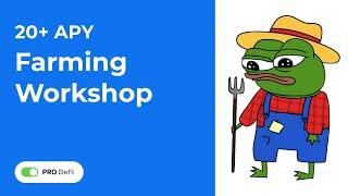 DeFi Farming Workshop — ищем доходность на стэйблкоины и эфир / Выпуск 1