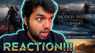 Suriya 42 - Motion Poster | REACTION!! | Suriya | Siva | Devi Sri Prasad | Studio Green | UVCreation