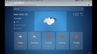 Weather   HTML