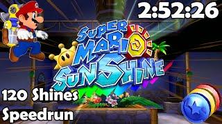 [Former WR] 120 Shines in 2:52:26 ~ Super Mario Sunshine Speedrun