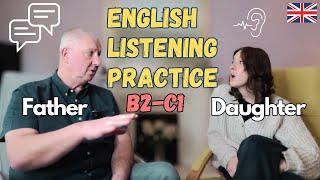 25 minutes of Real English Listening Practice  - Words and Definitions on Screen!
