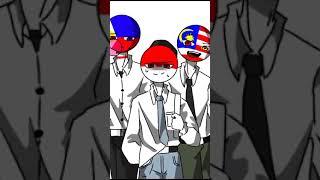 tingginya beda banget #countryhumans #indonesia #malaysia #philippines