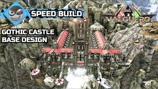ARK: Valguero - How to build a Castle - Gothic Castle Base Design (Speed Build)
