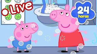  LIVE Los Cuentos de Peppa la Cerdita  NUEVOS Episodios de Peppa Pig | 24 Horas