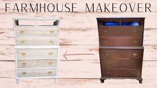 DIY FARMHOUSE TUTORIAL | Dresser Edition | Episode 6