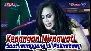 Kenangan Mirnawati artis dangdut senior bersama Bintang TV saat manggung di Palembang