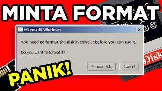 Tiba-tiba File Hilang, Memory Card Minta Format | Tutorial Memperbaiki Kartu SD Rusak Minta Format