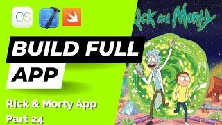 Build FULL iOS App in Swift: Part 24 (Rick & Morty | 2023) – Episode List View