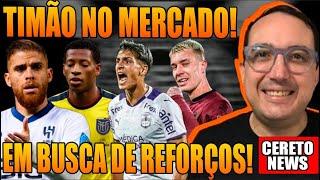 MERCADO DO CORINTHIANS! TIMÃO EM BUSCA DE REFORÇOS!