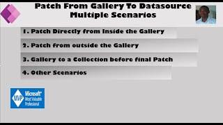 Patch from Gallery to Datasource with Multiple Scenarios in Power Apps