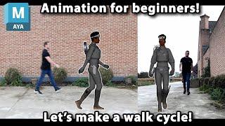 Animating your first walk cycle - Part 1: Working with reference footage