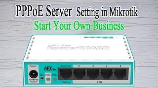 PPPoE Server Configuration In Mikrotik Urdu/Hindi